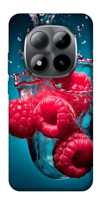 Чехол на Xiaomi Redmi Note 15 Pro 5G Малинка в воде фото 1 из 1