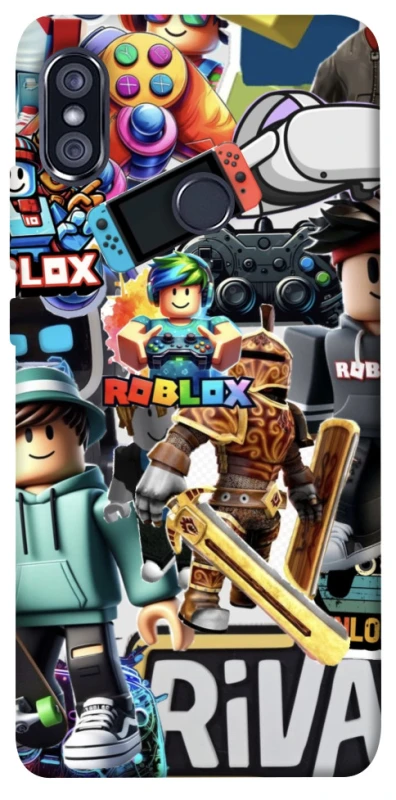 Чохол на Xiaomi Redmi Note 5 Pro / Note 5 (AI Dual Camera) Roblox collage ver.1 фото 1 з 1