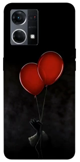 Чехол на Oppo Reno 7 4G Reds Balloons фото 1 из 1
