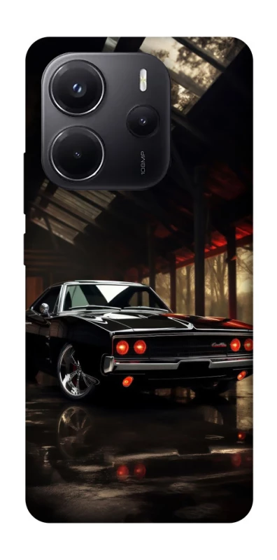 Чохол на Xiaomi Redmi Note 14 4G (Europe version) Black classic car фото 1 з 1