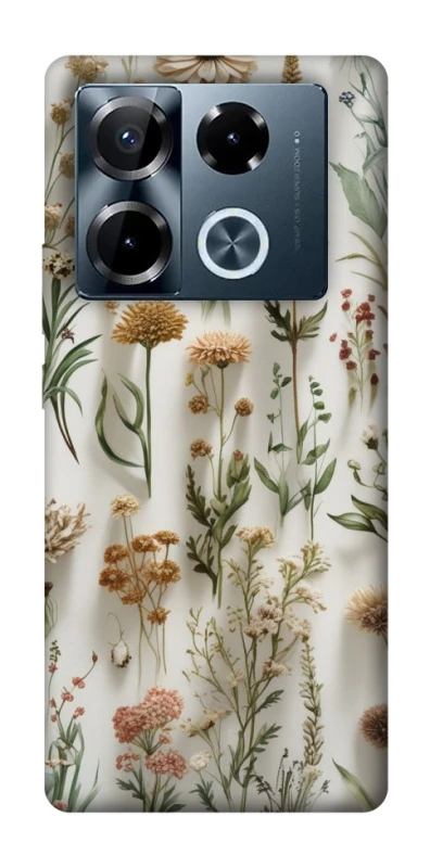 Чехол на Infinix Note 40 Pro 4G Floral design ver.2 фото 1 из 1