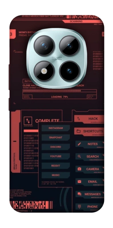 Чохол на Xiaomi Redmi Note 15 Pro+ 5G Attention фото 1 з 1