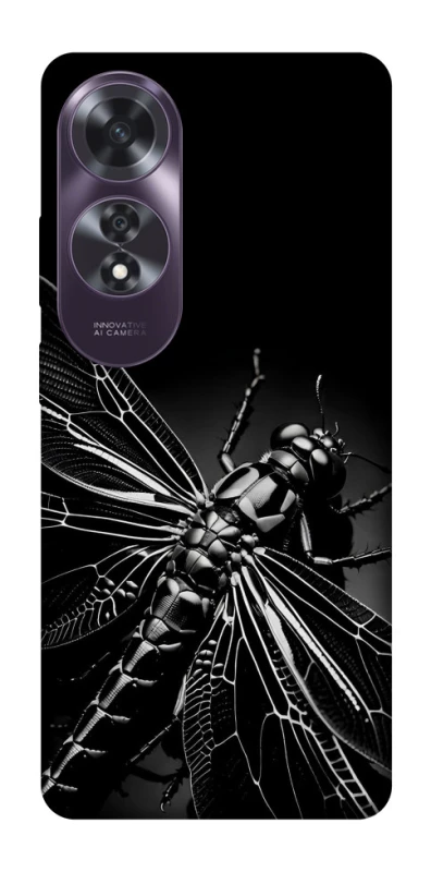 Чохол на Oppo A60 Black dragonfly фото 1 з 1