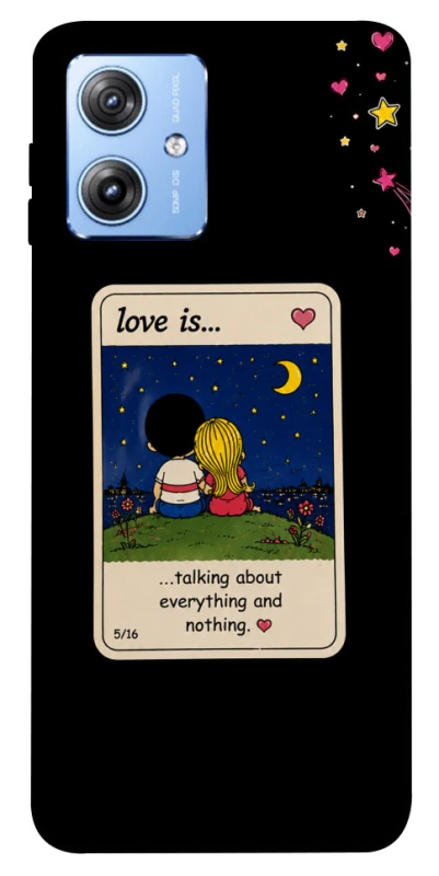 Чехол на Motorola Moto G84 Love is ver.6 фото 1 из 1