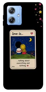 Чохол на Motorola Moto G84 Love is ver.6 фото 1 з 1