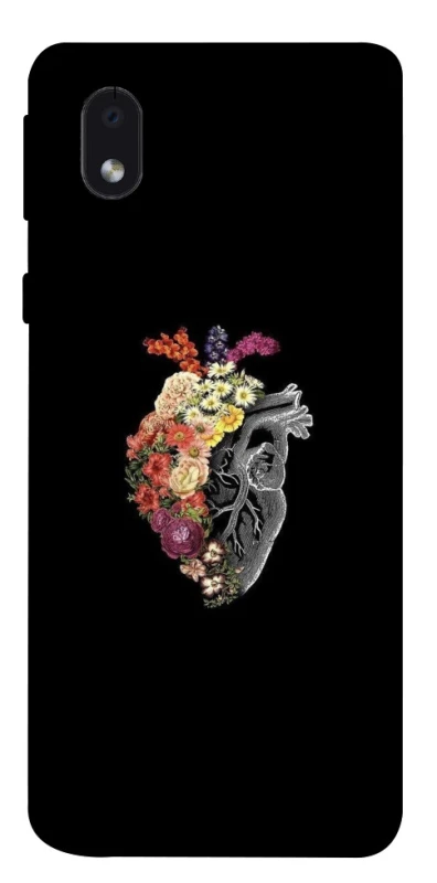 Чохол на Samsung Galaxy M01 Core / A01 Core Heart with flowers фото 1 з 1