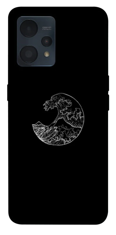 Чохол на Realme 9 4G / 9 Pro+ Black tsunami фото 1 з 1