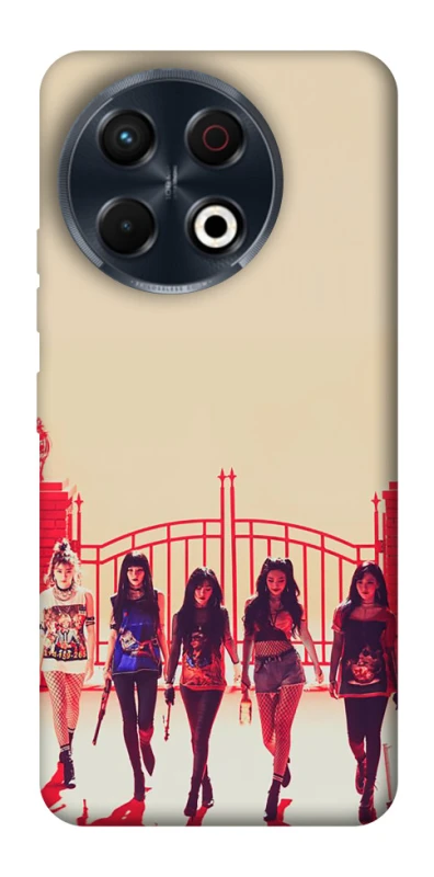 Чохол на TECNO Spark 30 Pro (KL7) RED VELVET v4 фото 1 з 1