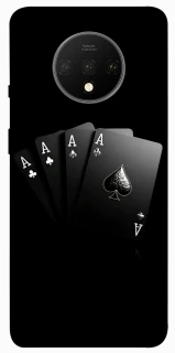 Чохол на OnePlus 7T Black Cards фото 1 з 1