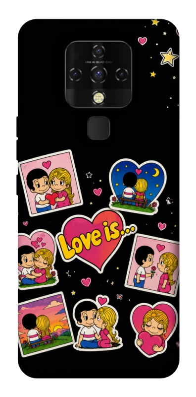 Чохол на TECNO Camon 16 SE Love is фото 1 з 1