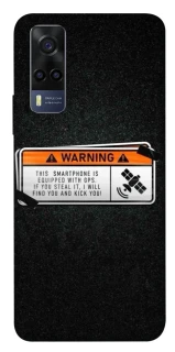 Чехол на Vivo Y53s Warning фото 1 из 1
