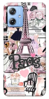 Чехол на Motorola Moto G84 Fashion collage ver.8 фото 1 из 1