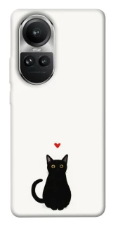 Чохол на Oppo Reno 10 cat in love фото 1 Чохол на Oppo Reno 10 cat in love фото 1 з 1