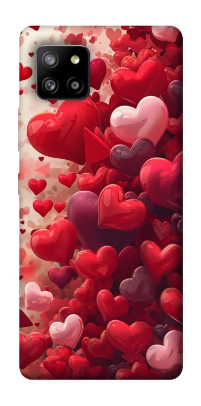 Чехол на Samsung Galaxy A42 5G Many hearts фото 1 из 1