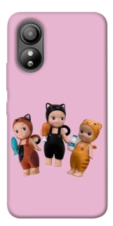 Чохол на ZTE Blade L220 Cat Cafe Trio фото 1 з 1