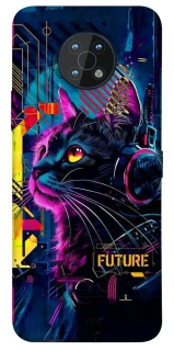 Чохол на Nokia G50 Cyber Cat v2 фото 1 з 1