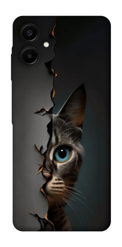 Чехол на Samsung Galaxy A07 Кот-подглядыватель v2 фото 1 из 1