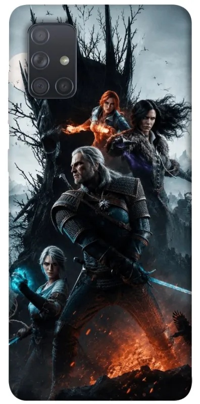 Чехол на Samsung Galaxy A71 Witcher v2 фото 1 из 1