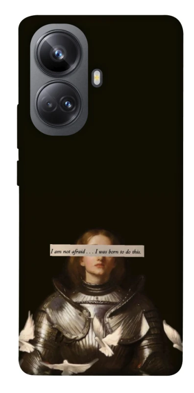 Чехол на Realme 10 Pro+ Not afraid фото 1 из 1