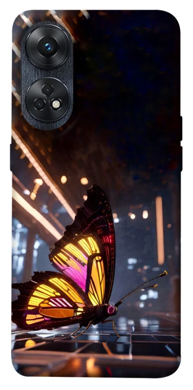 Чехол на Oppo Reno 8T 4G Cyber butterfly фото 1 из 1
