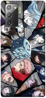 Чехол на Samsung Galaxy Note 20 jujutsu kaisen v4 фото 1 из 1
