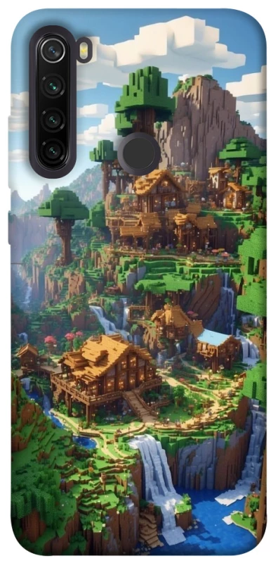 Чохол на Xiaomi Redmi Note 8T Minecraft universe фото 1 з 1