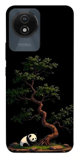 Чохол на Vivo Y02 Panda and tree фото 1 з 1