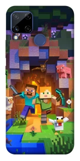 Чохол на Realme C15 Minecraft game фото 1 з 1