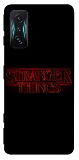 Чохол на Xiaomi Redmi K50 Gaming Stranger Things ver.5 фото 1 з 1