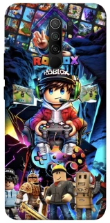 Чехол на Xiaomi Redmi 9 Roblox collage ver.4 фото 1 из 1