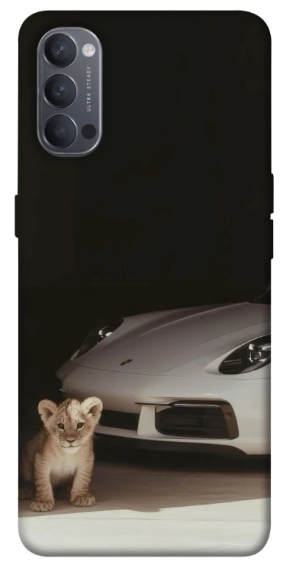Чохол на Oppo Reno 4 Porsche white фото 1 з 1