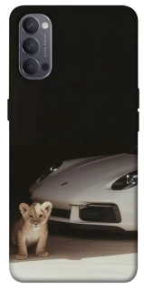 Чохол на Oppo Reno 4 Porsche white фото 1 з 1