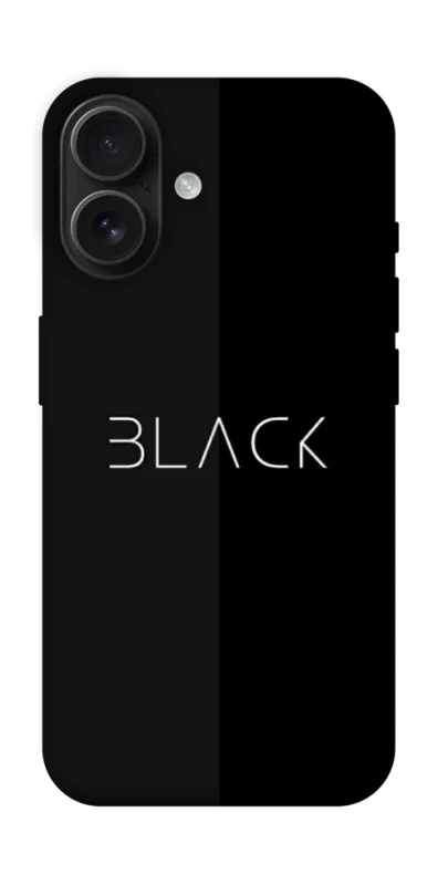 Чохол на Apple iPhone 16 Black фото 1 з 1