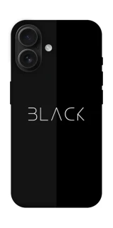 Чехол на Apple iPhone 16 Black фото 1 из 1