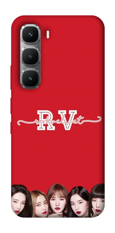 Чохол на Infinix Hot 60 Pro RED VELVET v3 фото 1 з 1