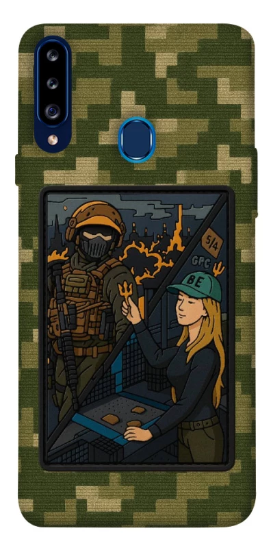 Чохол на Samsung Galaxy A20s Volonter фото 1 з 1