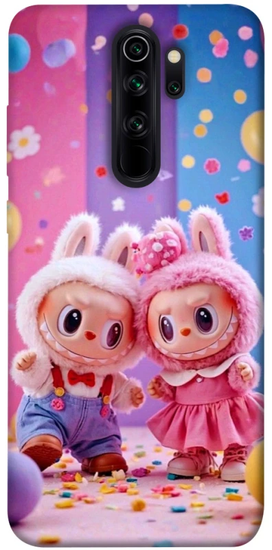 Чехол на Xiaomi Redmi Note 8 Pro Labubu twins ver.3 фото 1 из 1