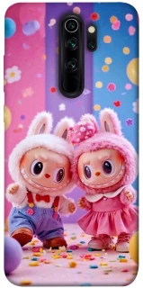 Чехол на Xiaomi Redmi Note 8 Pro Labubu twins ver.3 фото 1 из 1