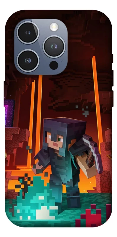 Чехол на Apple iPhone 16 Pro Max Minecraft game adventure фото 1 из 1