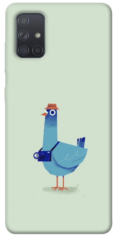 Чехол на Samsung Galaxy A71 Голуб-детектив фото 1 из 1