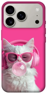 Чохол на Apple iPhone 17 Pro (6.3") Pink kitty фото 1 Чохол на Apple iPhone 17 Pro (6.3") Pink kitty фото 1 з 1