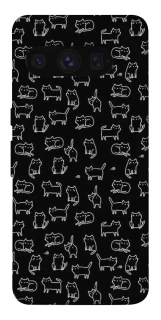 Чохол на Google Pixel 8 Pro Black Cats фото 1 з 1