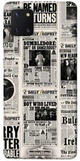 Чехол на Samsung Galaxy Note 10 Lite (A81) Harry Potter newspaper фото 1 из 1