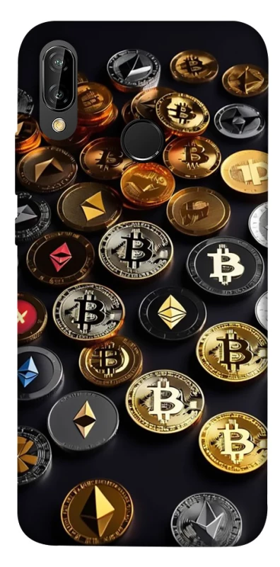 Чехол на Huawei P20 Lite Many coins фото 1 из 1