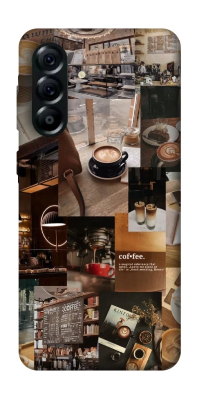 Чехол на Samsung Galaxy A57 5G Coffee collage ver.2 фото 1 из 1