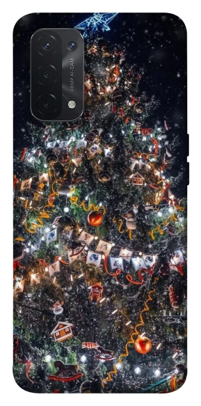 Чехол на Oppo A54 5G / A74 5G Новогодний v28 фото 1 из 1