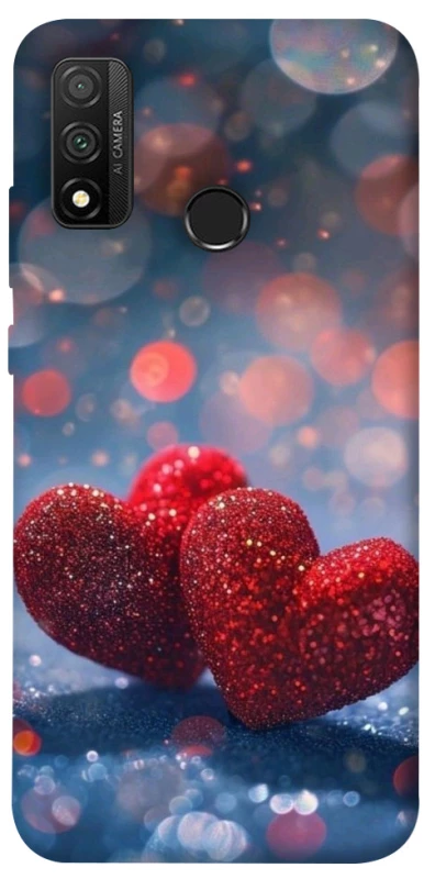 Чехол на Huawei P Smart (2020) Red hearts фото 1 из 1