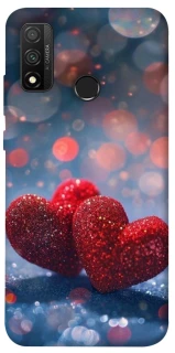 Чехол на Huawei P Smart (2020) Red hearts фото 1 из 1