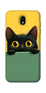 Чехол на Samsung Galaxy J5 (2017) Black cat v2 фото 1 из 1