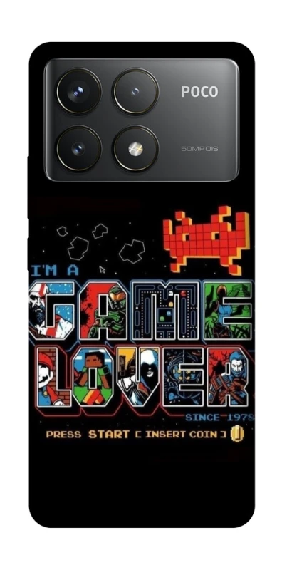 Чехол на Xiaomi Poco F6 Pro Game Over фото 1 из 1